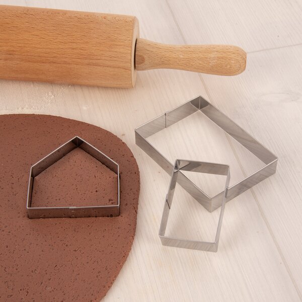 Vykrajovačka chaloupka sada 3 ks