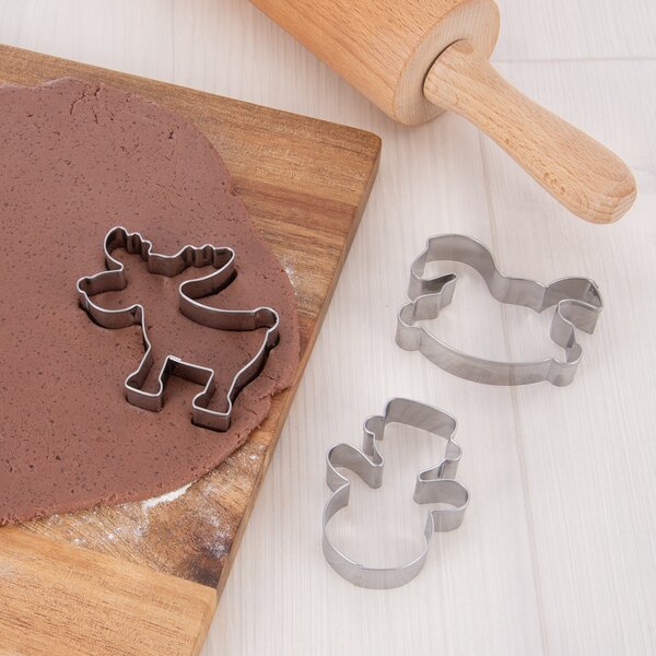 Vykrajovačka zima sada 3 ks