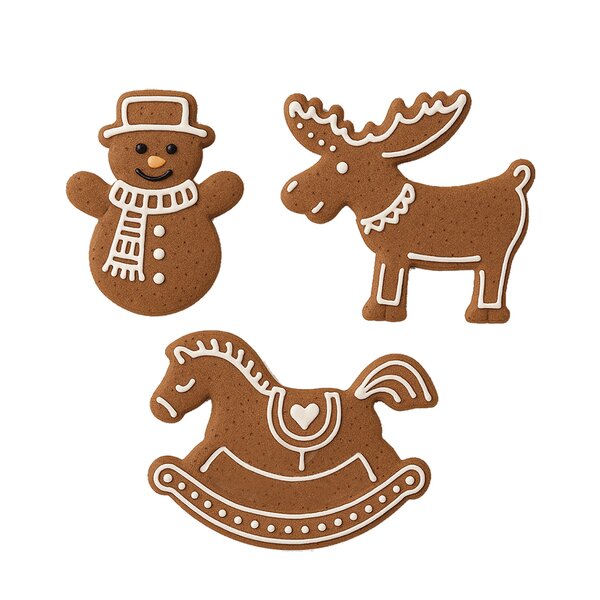 Vykrajovačka zima sada 3 ks