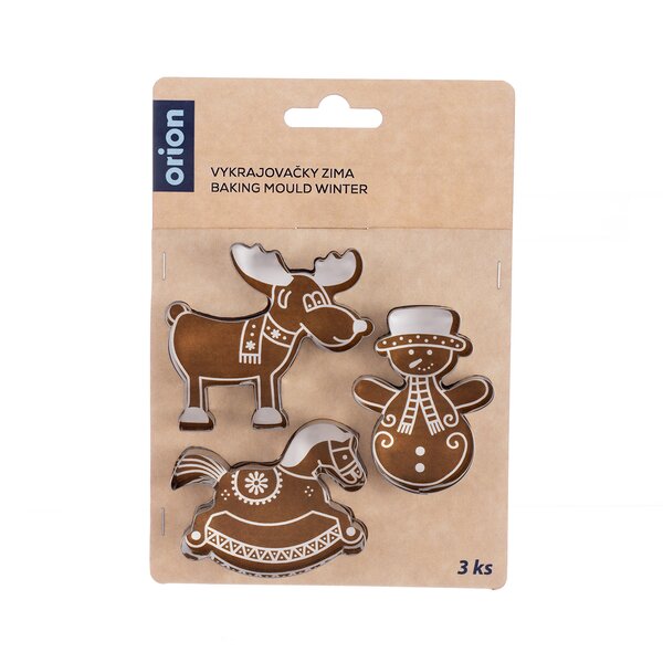 Vykrajovačka zima sada 3 ks