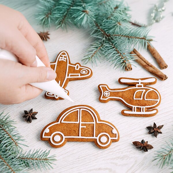 Vykrajovačka země-vzduch sada 3 ks