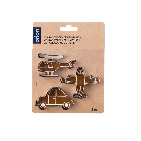 Vykrajovačka země-vzduch sada 3 ks