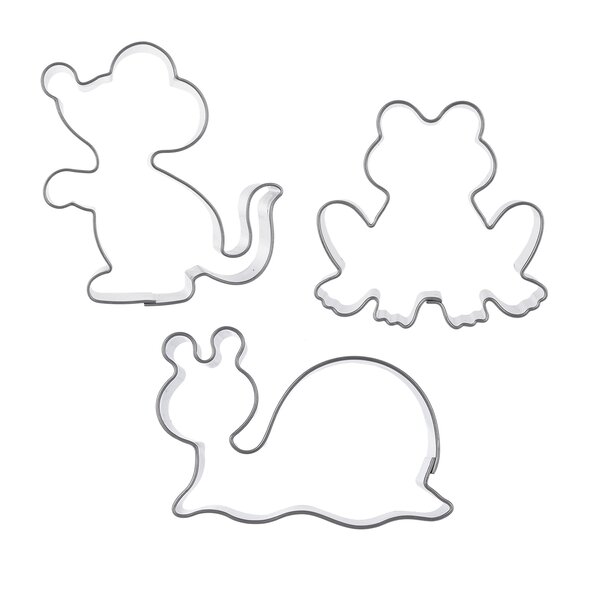 Vykrajovačka na louce sada 3 ks