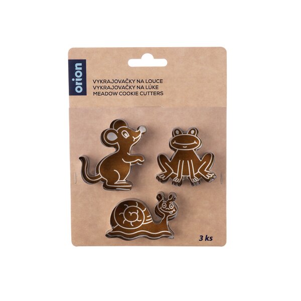 Vykrajovačka na louce sada 3 ks