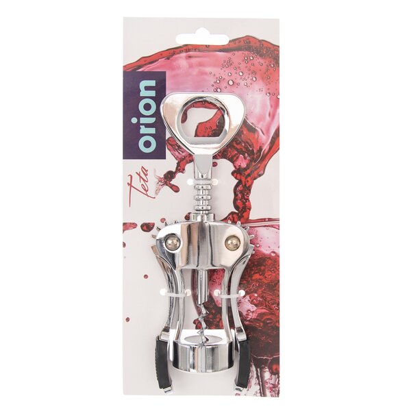 Vývrtka na víno s otvírákem