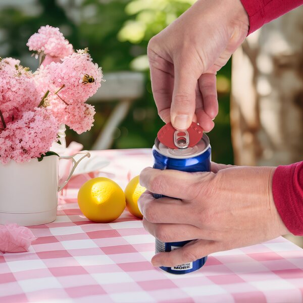 Otvírák-krytka na nápojové plechovky 6 ks