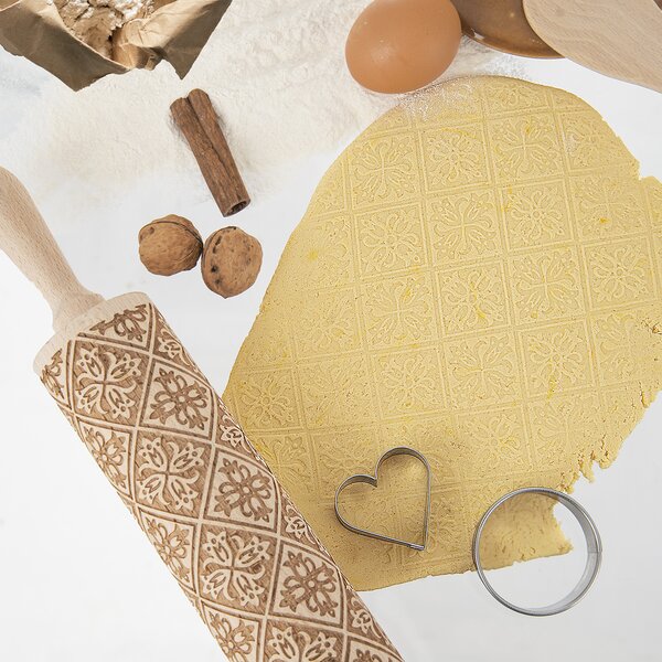 Váleček na těsto Zvonečky d. 20 cm