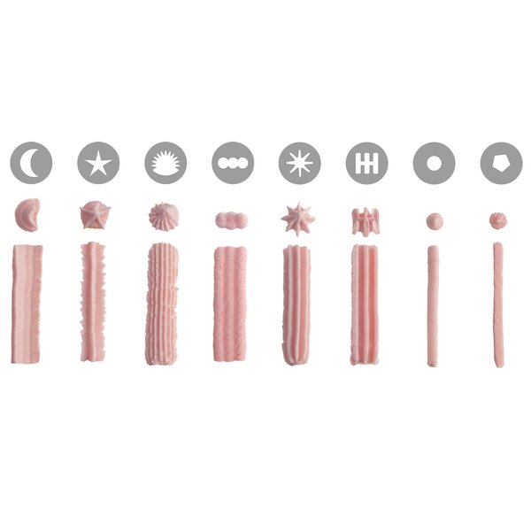 Zdobička 0,12 l s 9 špičkami, sada	