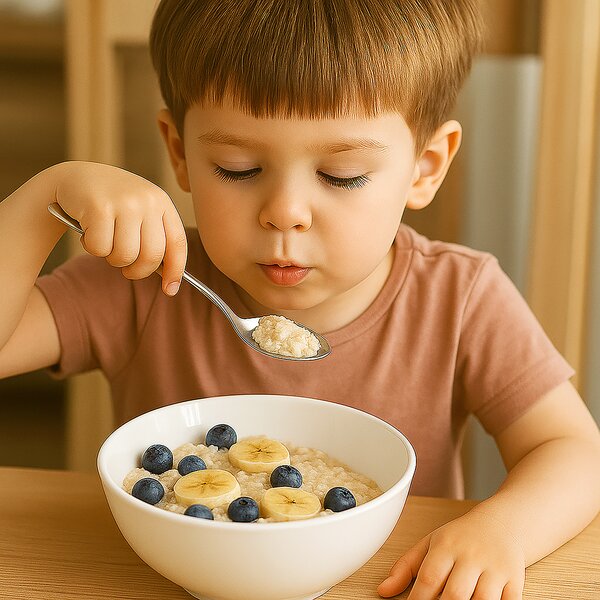 Polévková dětská lžíce letadla 1 ks