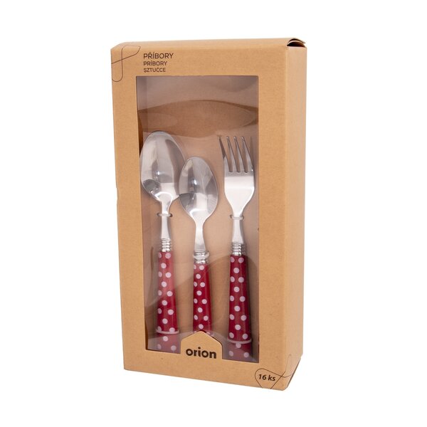 Jídelní příbory PUNTÍK 16 dílů