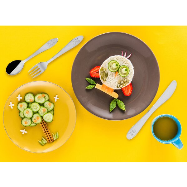 Jídelní dětský příbor medvídek 3 díly