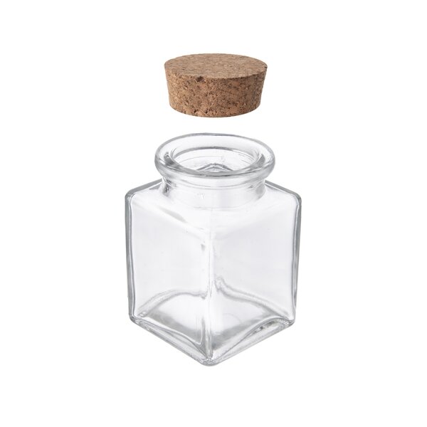 Láhev s korkem 0,08 l