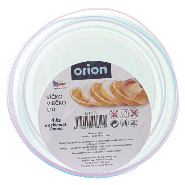 Víčko Omnia pr. 10 cm 4 ks