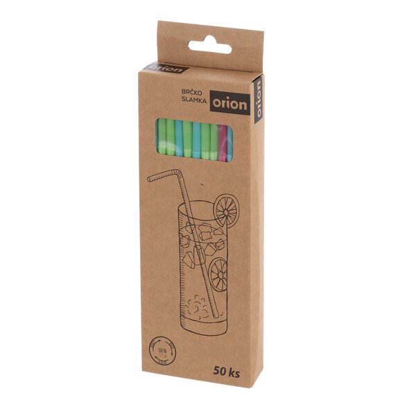 Nápojové brčko opakované použití 50 ks
