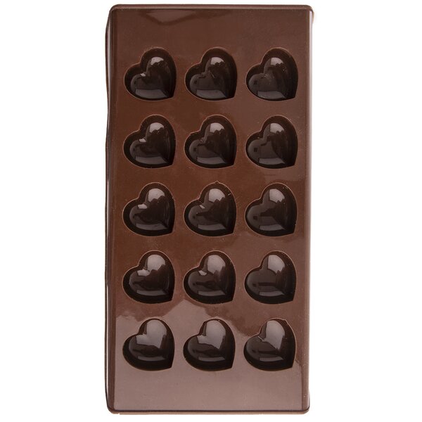 Forma na čokoládu srdce 