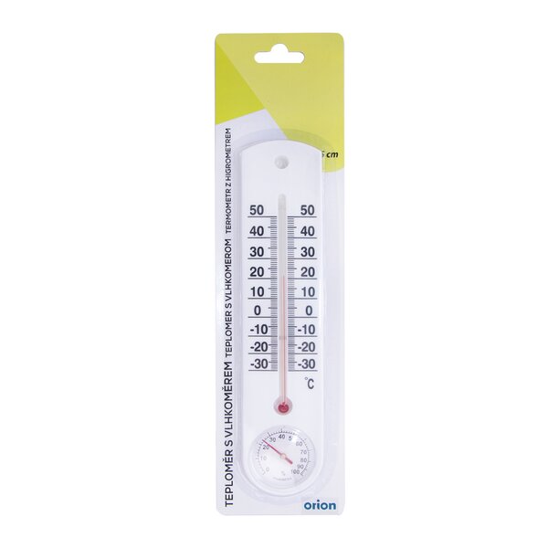 Teploměr univerzální s vlhkoměrem 