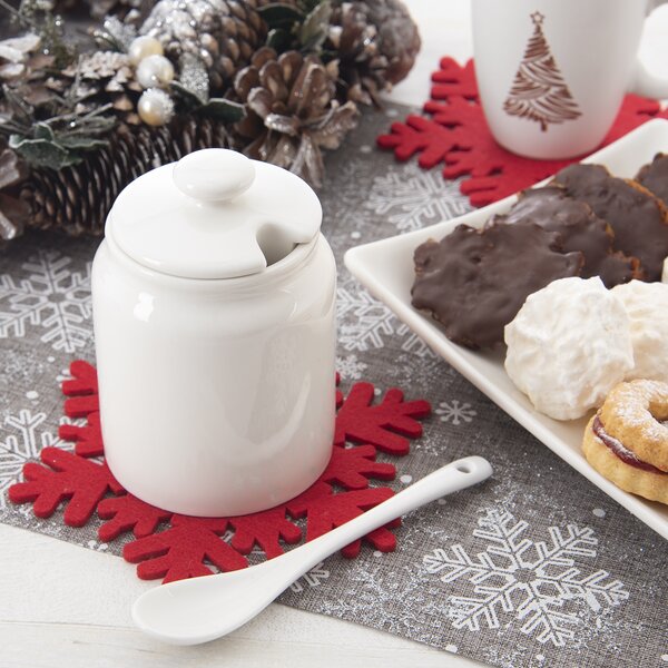 Cukřenka se lžičkou MONA pr. 7 cm