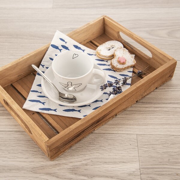 Servírovací tác 26x18 cm