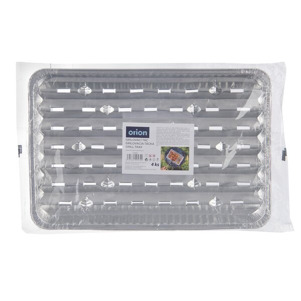 Grilovací tác 34,5x23 cm 4 ks