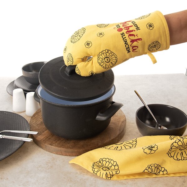 Kuchyňská chňapka s magnetem NEJLEPŠÍ BABIČKA