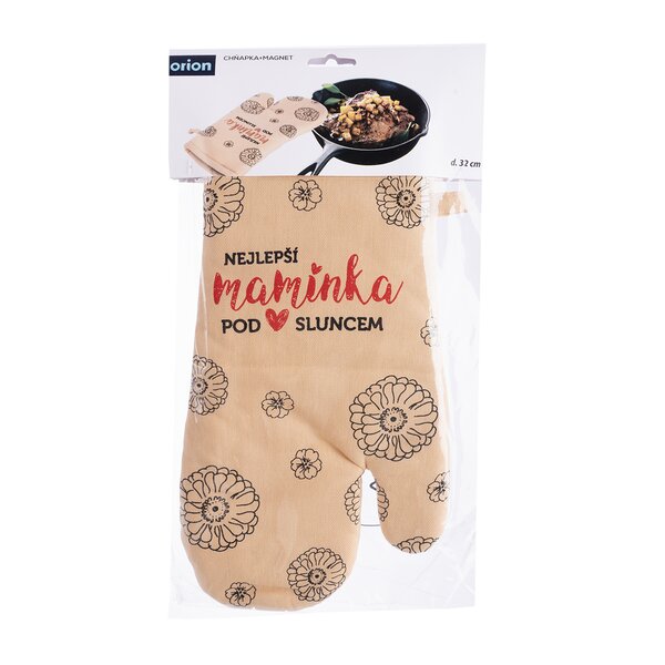 Kuchyňská chňapka s magnetem NEJLEPŠÍ MAMINKA