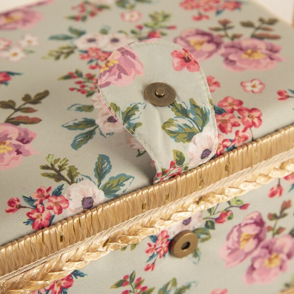 Kazeta na šití KVĚT 24x18x13 cm