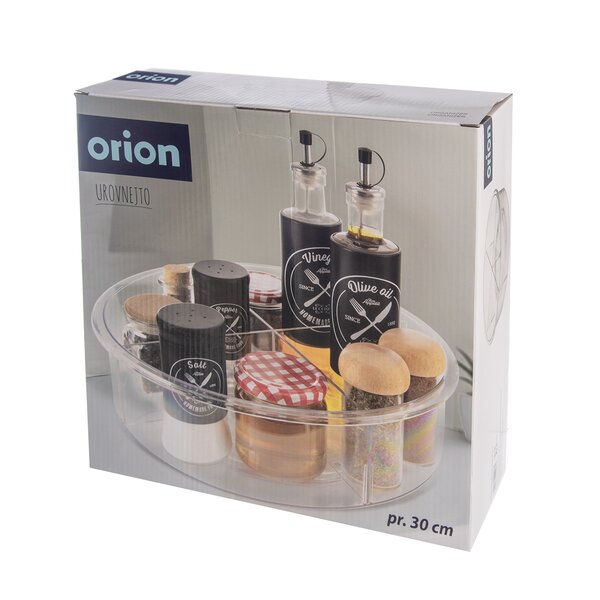 Košík-organizér UROVNEJTO otočný pr. 30 cm