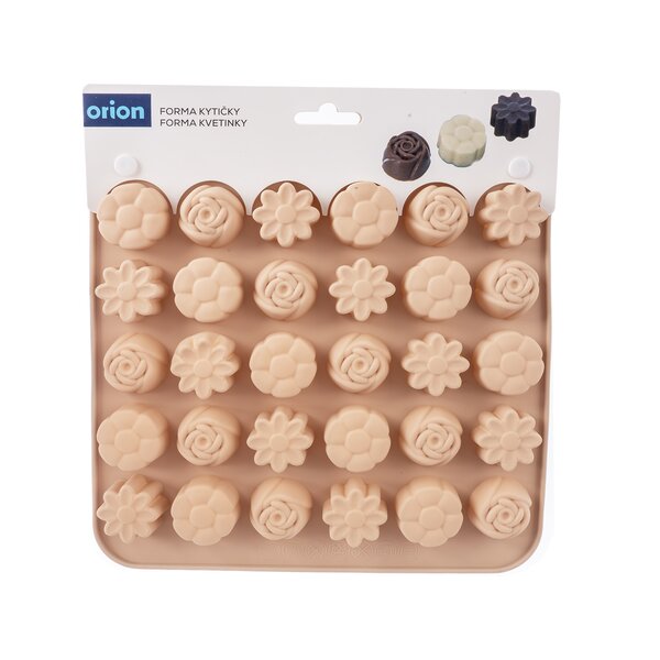 Forma na čokoládu kytičky