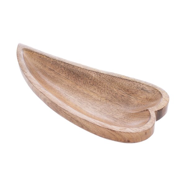 Servírovací tác MANGO srdce 38x15,5 cm