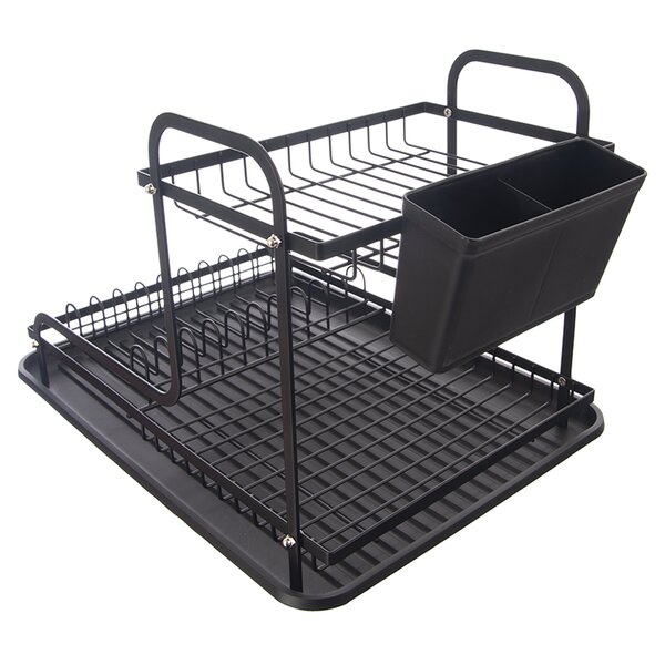 Odkapávač na nádobí RADKA s podnosem 2 patra