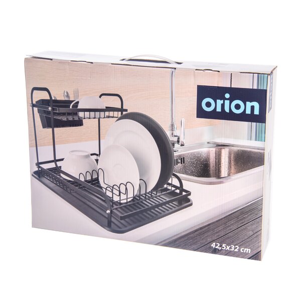 Odkapávač na nádobí RADKA s podnosem 2 patra