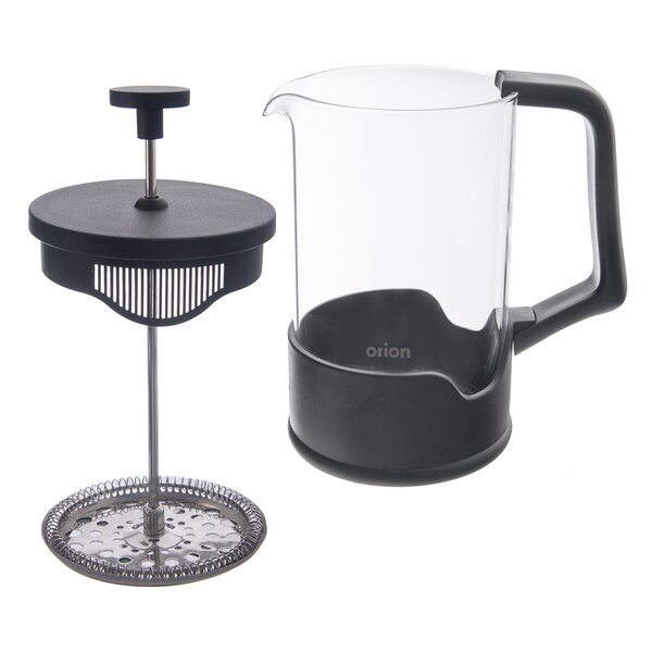 Konvička french press BLACK 0,9 l