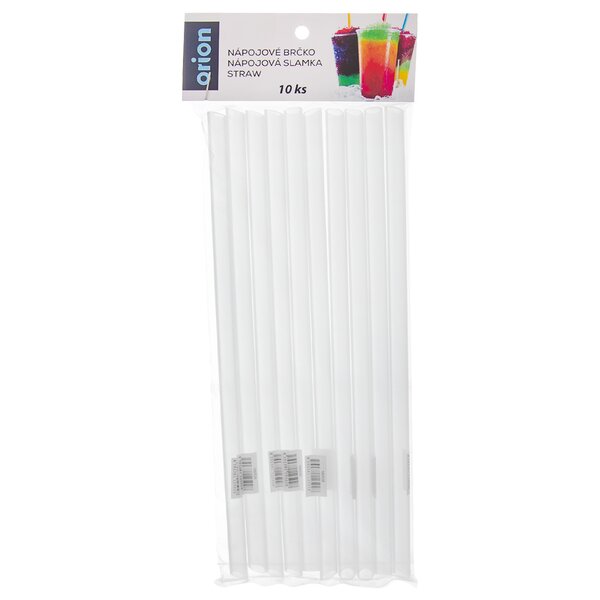 Nápojové brčko 10 ks