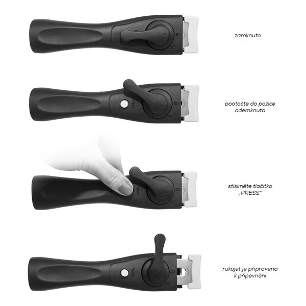 Odnímatelná rukojeť  GRANDE COMBI