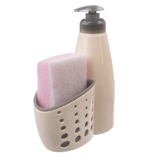 Dávkovač saponátu s organizérem 0,4 l 