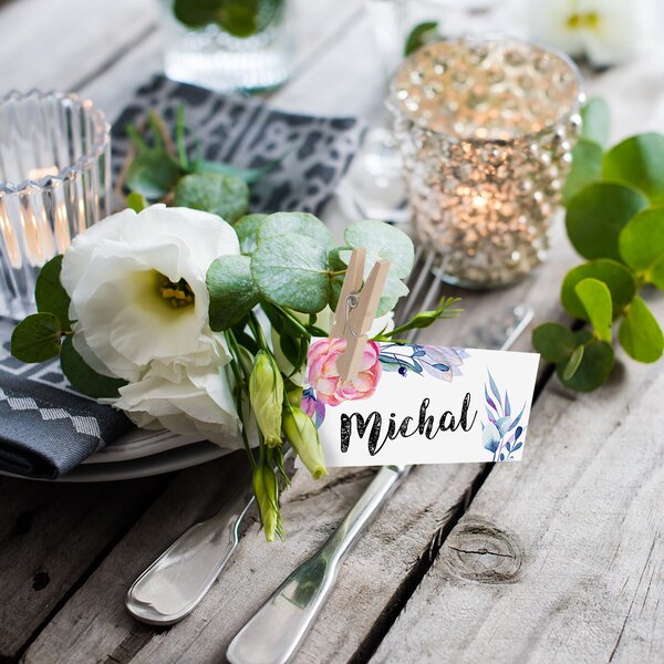 Dekorační kolíčky 50 ks malé