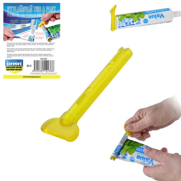 Vytlačovač tub a past 