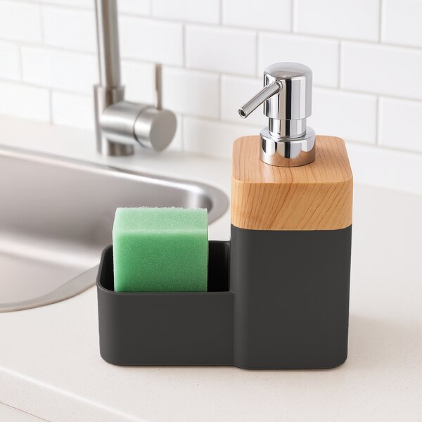 Dávkovač mýdla BLACK 0,38 l