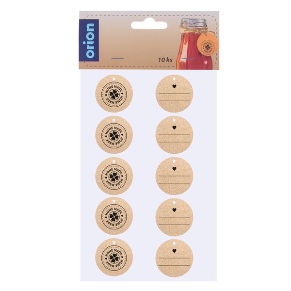 Visačky HOME MADE prázdné 10 ks