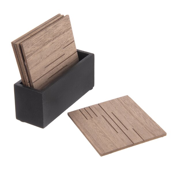 Podtácek LINE se stojanem 4 ks