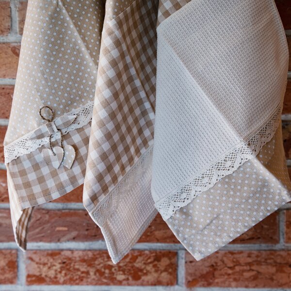 Kuchyňská utěrka Dot gifty 3 ks 