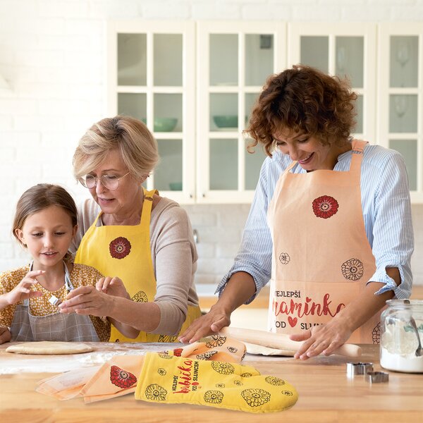 Kuchyňská utěrka NEJLEPŠÍ MAMINKA 3 ks