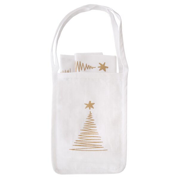 Kuchyňská utěrka STROMEK 2 ks s taškou