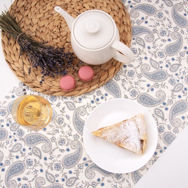 Běhoun kašmírový vzor 180x40 cm