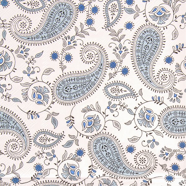 Běhoun kašmírový vzor 180x40 cm