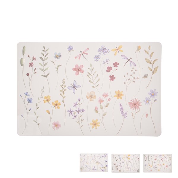 Prostírání jarní květy 43,5x28,5 cm