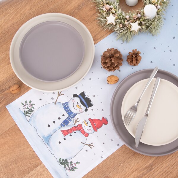 Běhoun SNĚHULÁK 160x30 cm