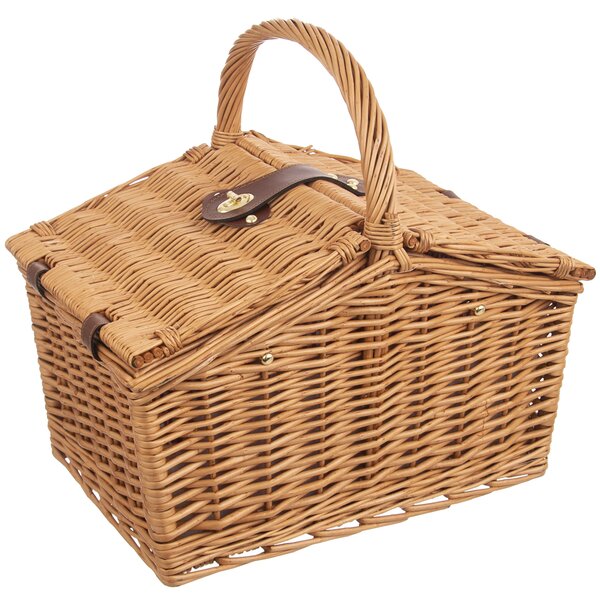 Piknikový koš Big s textilní vsadkou