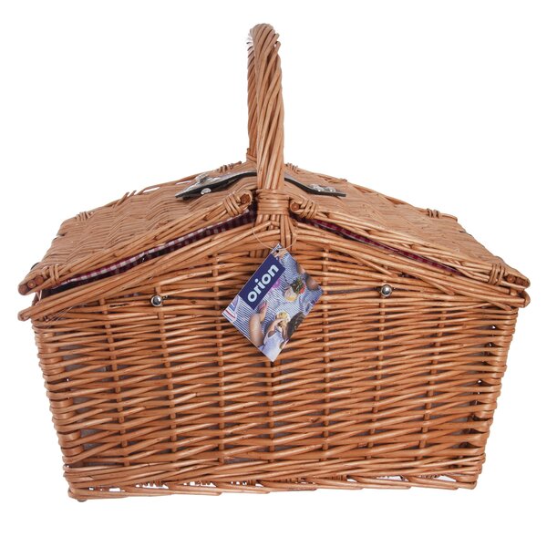 Piknikový koš Big s textilní vsadkou