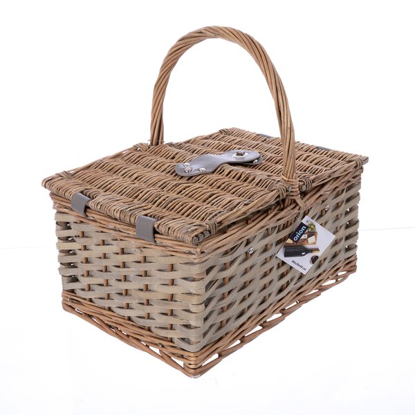 Piknikový koš s textilní vsadkou